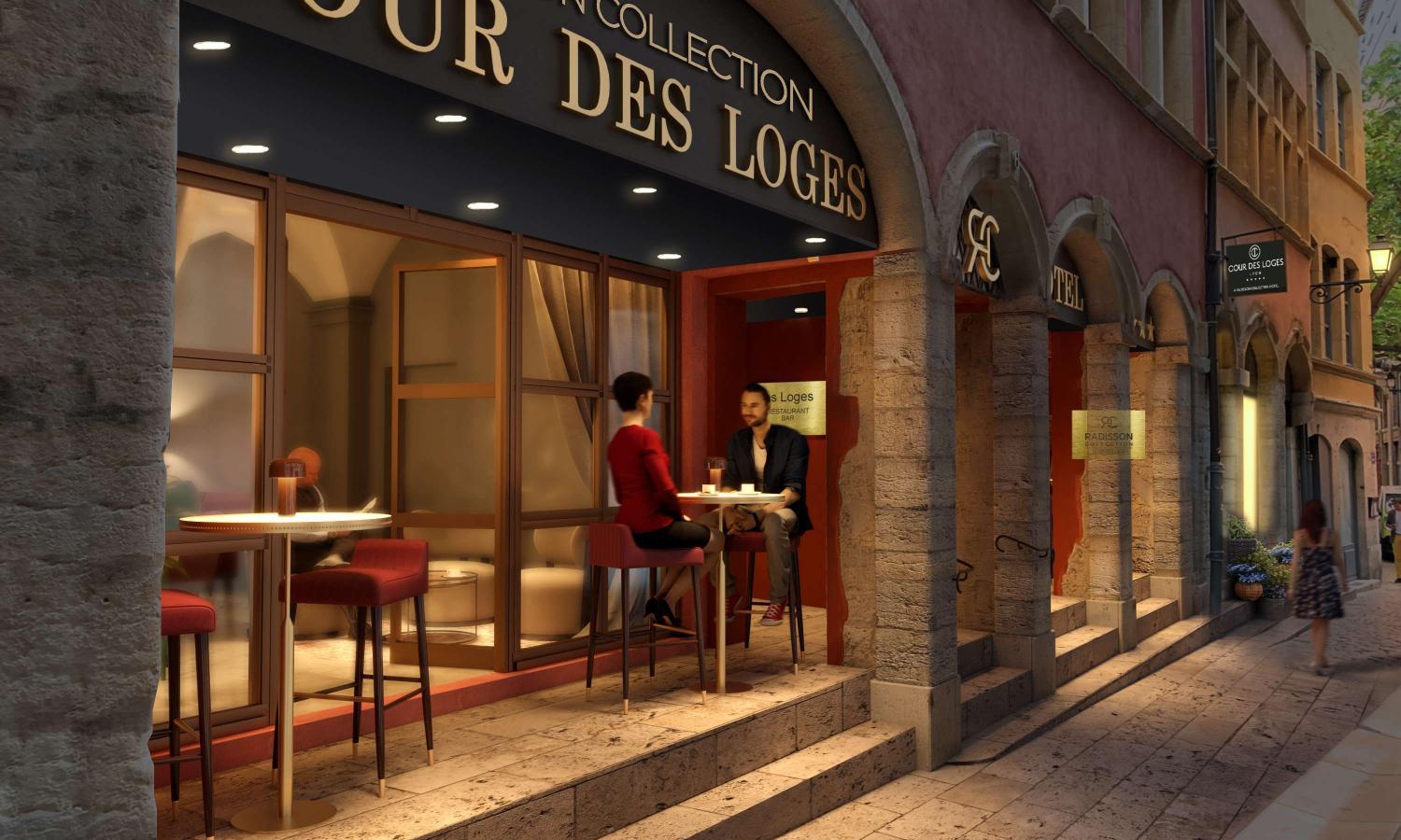 Foto del Cour des Loges